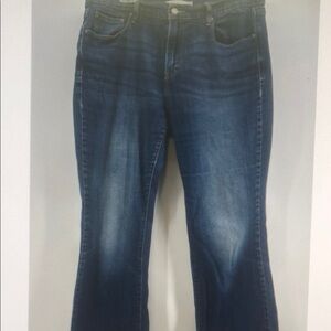Levi's 515 Nouveau Boot Cut Low Rise Dark Wash Denim Jeans Women's Size 12